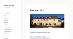 Desktop Screenshot of datorservice.biz